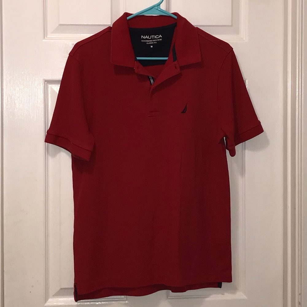 2-men’s medium Nautical polo shirts